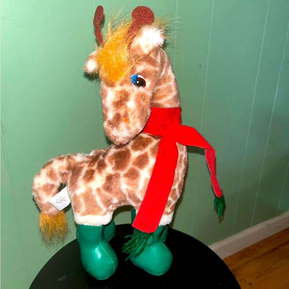 Sassy Girrafe plushy Sugar Loaf Creations vintage 1998